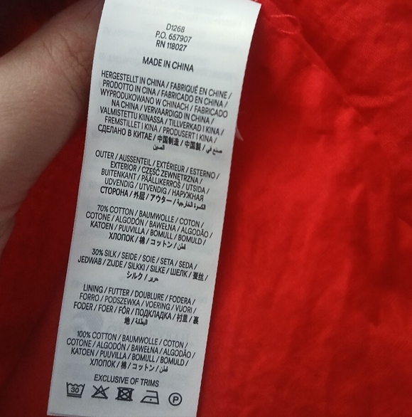 Boden Pleated Sleeveless Poppy Dress Red Cotton Silk Blend Size 14 R - Picture 4 of 6